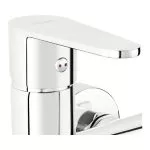 Baterie Cadă Monocomandă Ferro Geo Crom