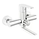 Baterie Cadă Monocomandă Ferro Geo Crom