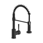 Baterie Bucătărie Negru Mat Tiber - Robinet Chiuveta