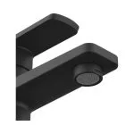 Baterie Lavoar Negru Mat Monocomandă MALE