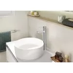 Baterie Lavoar Roca Saona - Monocomandă Înaltă, Crom