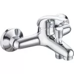 Baterie Cadă Monocomandă Ari - Crom Lucios