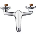 Baterie Cadă Monocomandă Ari - Crom Lucios