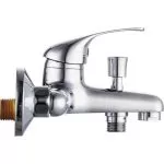 Baterie Cadă Monocomandă Ari - Crom Lucios