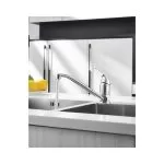 Baterie Bucătărie Monocomandă Ain - Crom