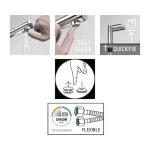 Baterie Lavoar Monocomandă Avital Don Crom