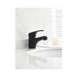 Baterie Lavoar Elba Negru Mat - Monocomandă