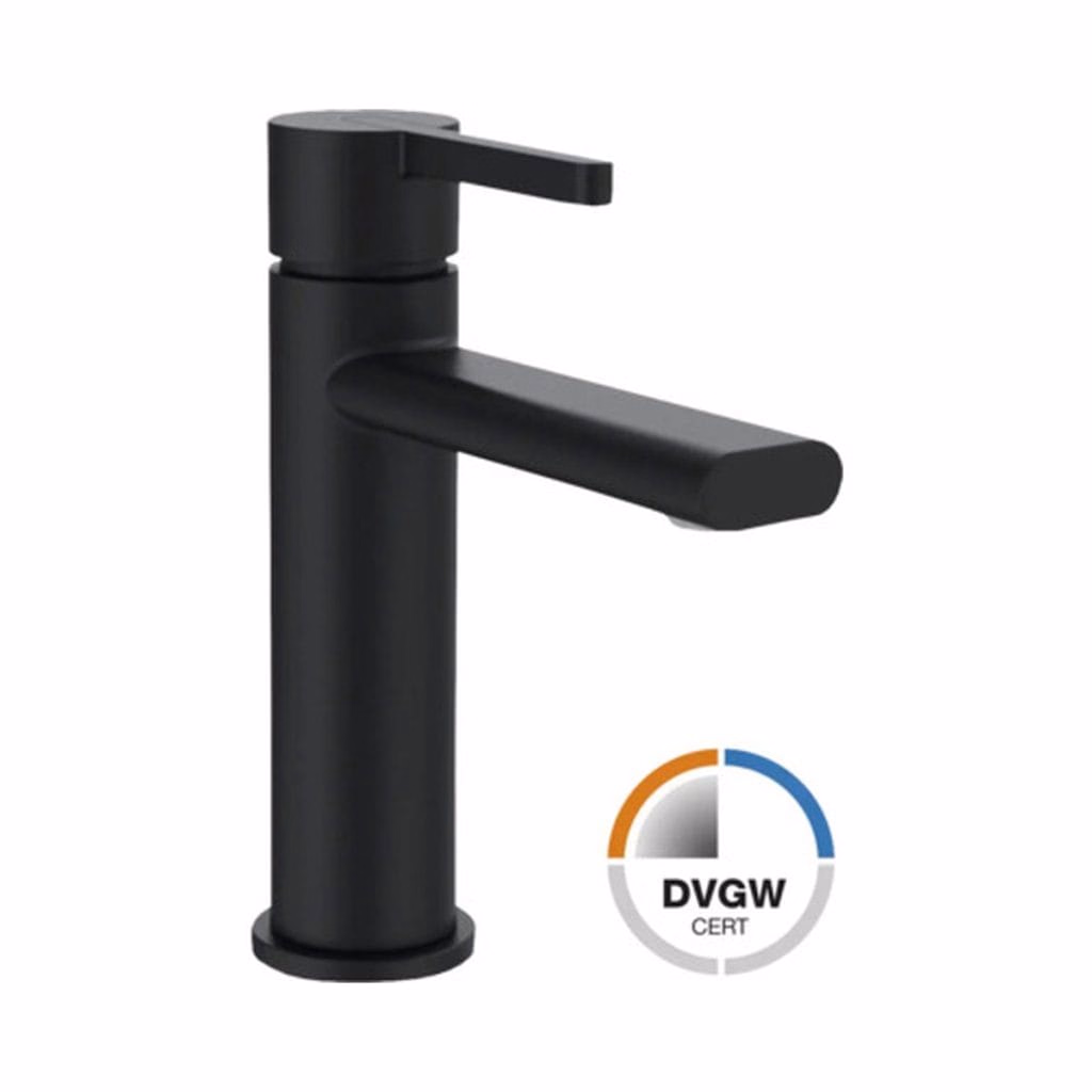 Baterie lavoar negru mat Jungborn Lambda - Baie