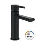 Baterie lavoar negru mat Jungborn Lambda - Baie