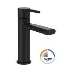 Baterie lavoar negru mat Jungborn Lambda - Baie