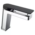 Baterie lavoar Jungborn IOTA - Crom/Negru Mat