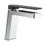 Baterie lavoar Jungborn IOTA - Crom/Negru Mat