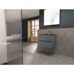 Baterie lavoar Jungborn IOTA - Crom/Negru Mat