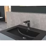 Baterie lavoar Jungborn IOTA - Crom/Negru Mat