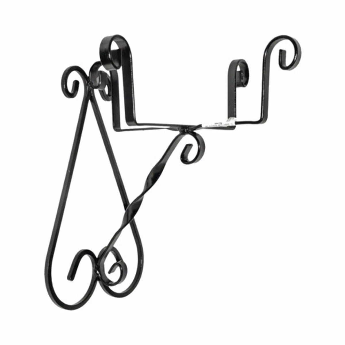 Suport ghiveci perete 18cm negru