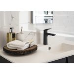 Baterie lavoar Malden Negru Mat - form&style