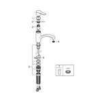 Baterie Bucătărie GROHE Start Negru Mat