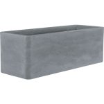 Jardinieră Geli Cube 80x29x27.5cm Gri