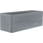 Jardinieră Geli Cube 80x29x27.5cm Gri