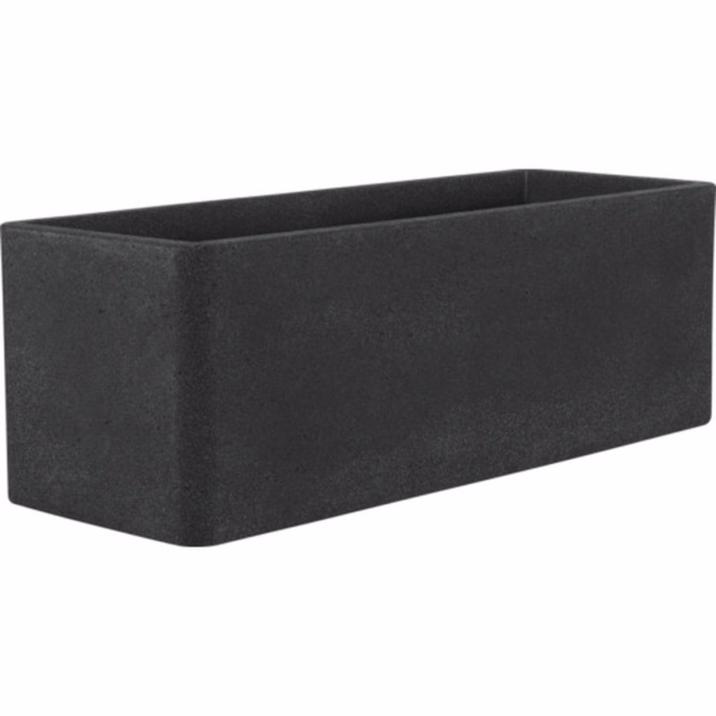 Jardinieră Geli Cube 80x29x27,5cm Antracit