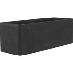 Jardinieră Geli Cube 80x29x27,5cm Antracit