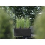 Jardinieră Geli Cube 80x29x27,5cm Antracit