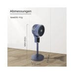 Ventilator cu picior Becool 26cm - Rǎcire & Aromaterapie