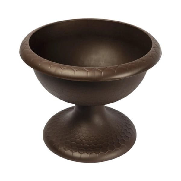 Suport ghiveci Ara 40cm maro - Plastic rezistent