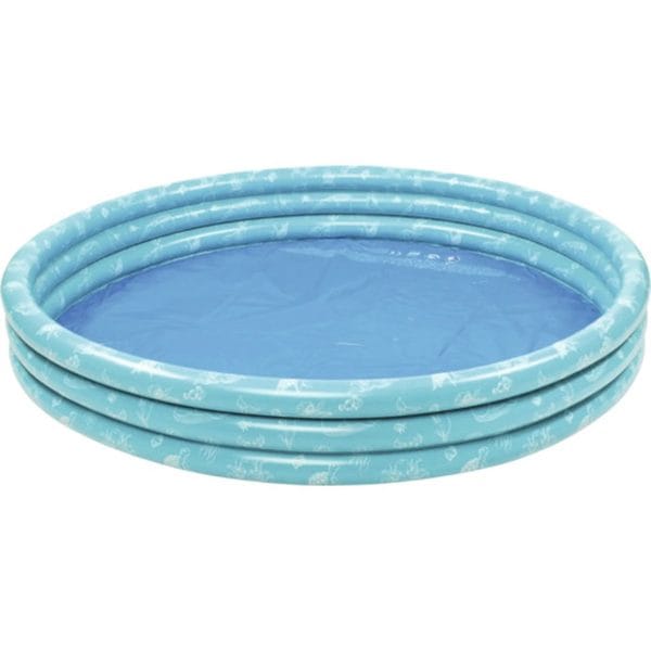 Piscină gonflabilă 3 inele, 150cm, turcoaz