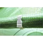 Solar grădină metalic 6x3m verde