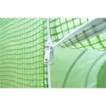 Solar grădină metalic 6x3m verde