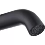 Baterie Lavoar Negru Mat KUDA - Push-Open