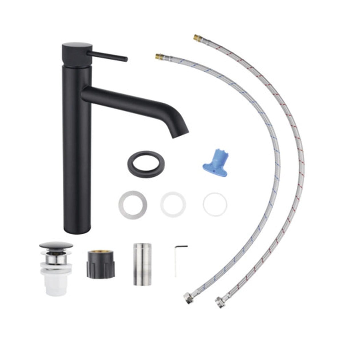 produs_GOD12234200_5.jpg Baterie Lavoar KUDA Negru Mat - Push-Open