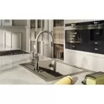 Baterie Bucătărie Flexibilă Ferro Zumba Bej/Crom