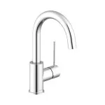 Baterie lavoar înaltă Avital Clyde Crom - Design Elegant