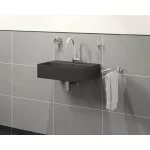 Baterie lavoar înaltă Avital Clyde Crom - Design Elegant