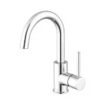 Baterie lavoar înaltă Avital Clyde Crom - Design Elegant