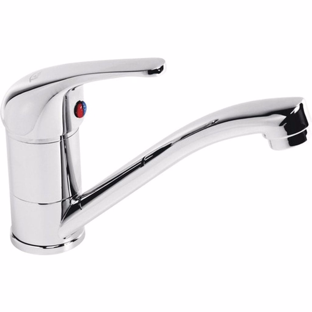 Baterie Bucătărie Nova - Crom, Pipă Medie