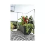 Ghiveci plastic 80x40x34 cm antracit