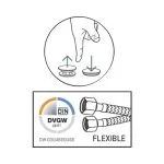 Baterie lavoar monocomandă Avital Tay Crom