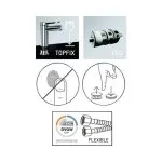 Baterie Lavoar Monocomandă AVITAL Tera - Inox