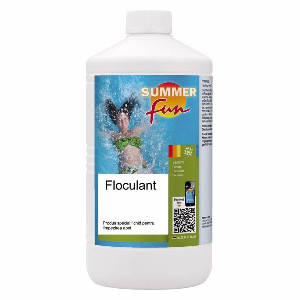 Floculant Piscină 1L Summer Fun - Apă Cristal
