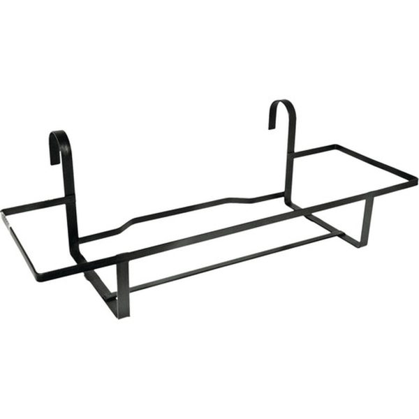 Suport Jardinieră Metalic, 60x18cm, Negru