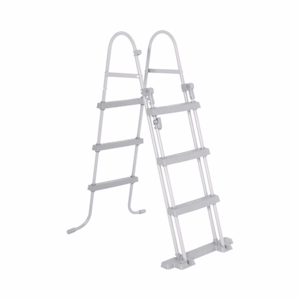 Scară Piscină 107cm, 2x3 Trepte - Inox