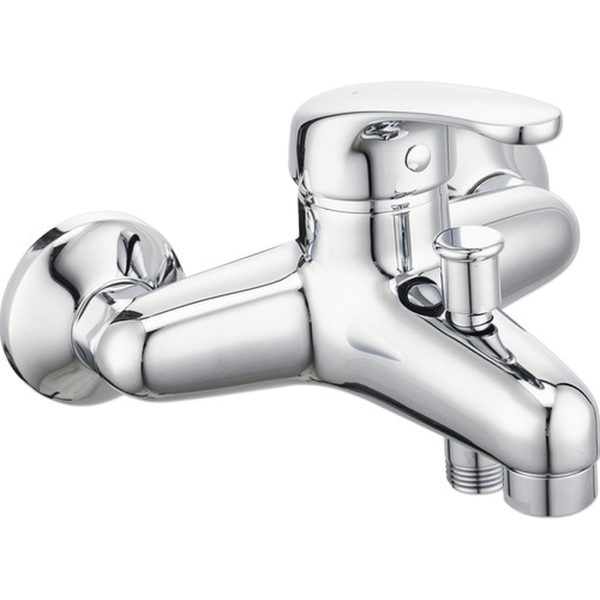 Baterie Cadă Monocomandă Elba Crom Lucios