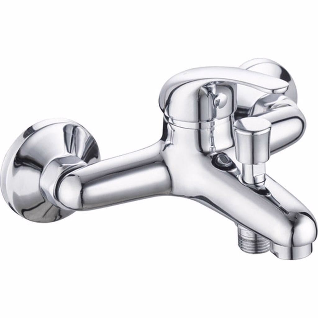 Baterie Cadă Monocomandă Ari - Crom Lucios