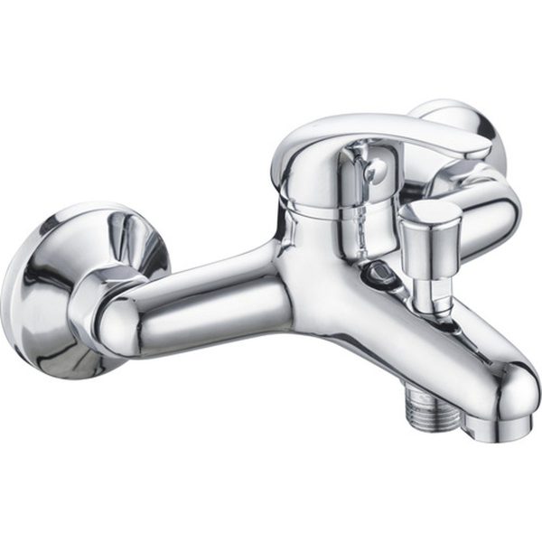 Baterie Cadă Monocomandă Ari - Crom Lucios