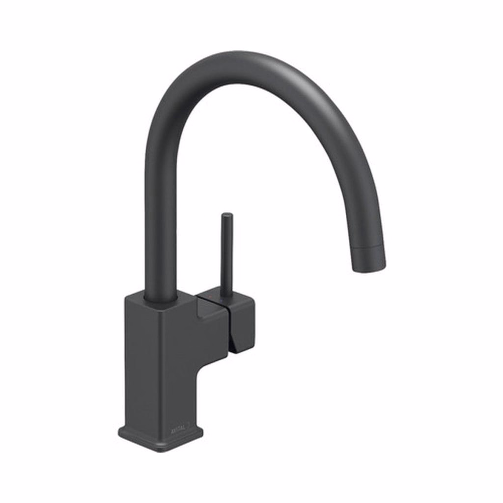 Baterie Bucătărie Negru Avital Oka - Monocomandă