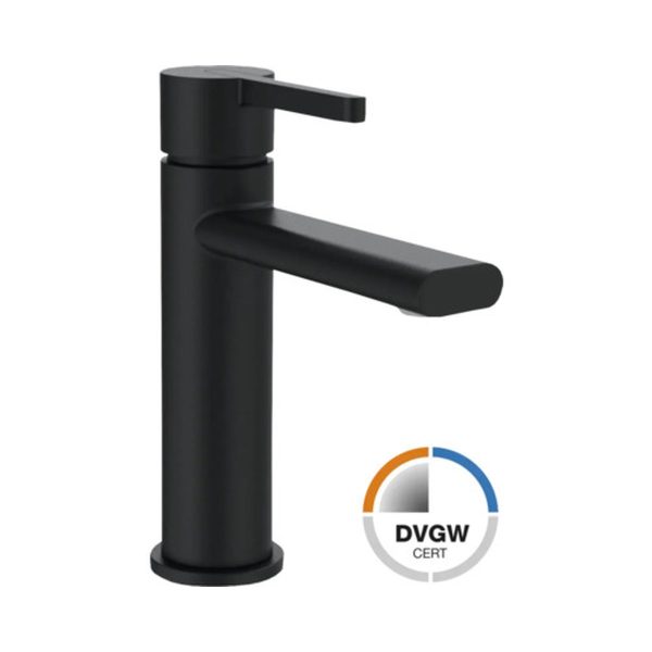 Baterie lavoar negru mat Jungborn Lambda - Baie