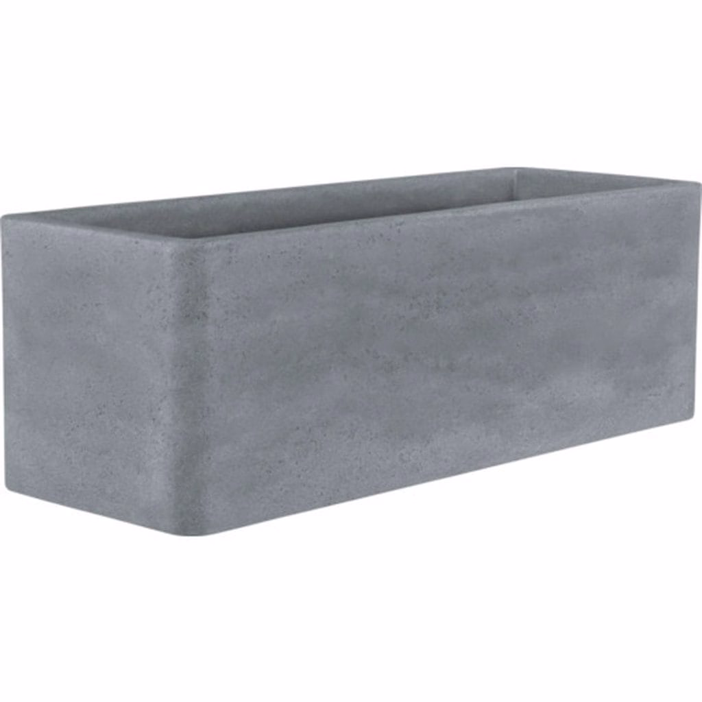 Jardinieră Geli Cube 80x29x27.5cm Gri